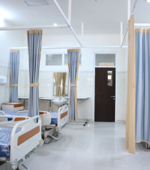 A hospital room